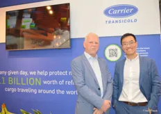 Flemming Kulal and Willy Yeo from Carrier Transicold says they have their challenges but they try their best as a company to meet customer expectations.